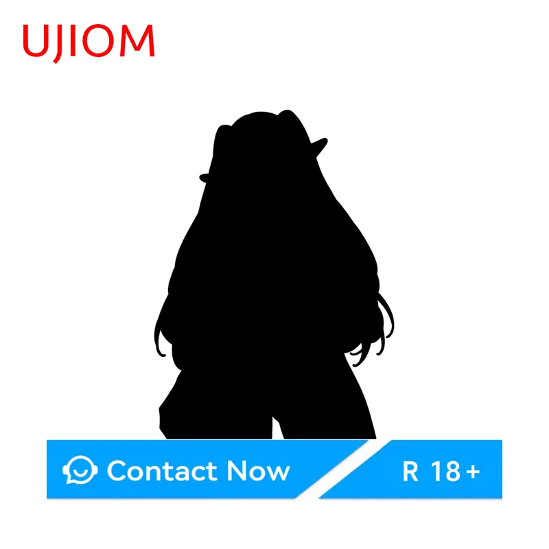 UJIOM Frieren No Correction Wall Sticker Without Censorship Trendy Amusing Personality Decal Amusing Game Room Decoration