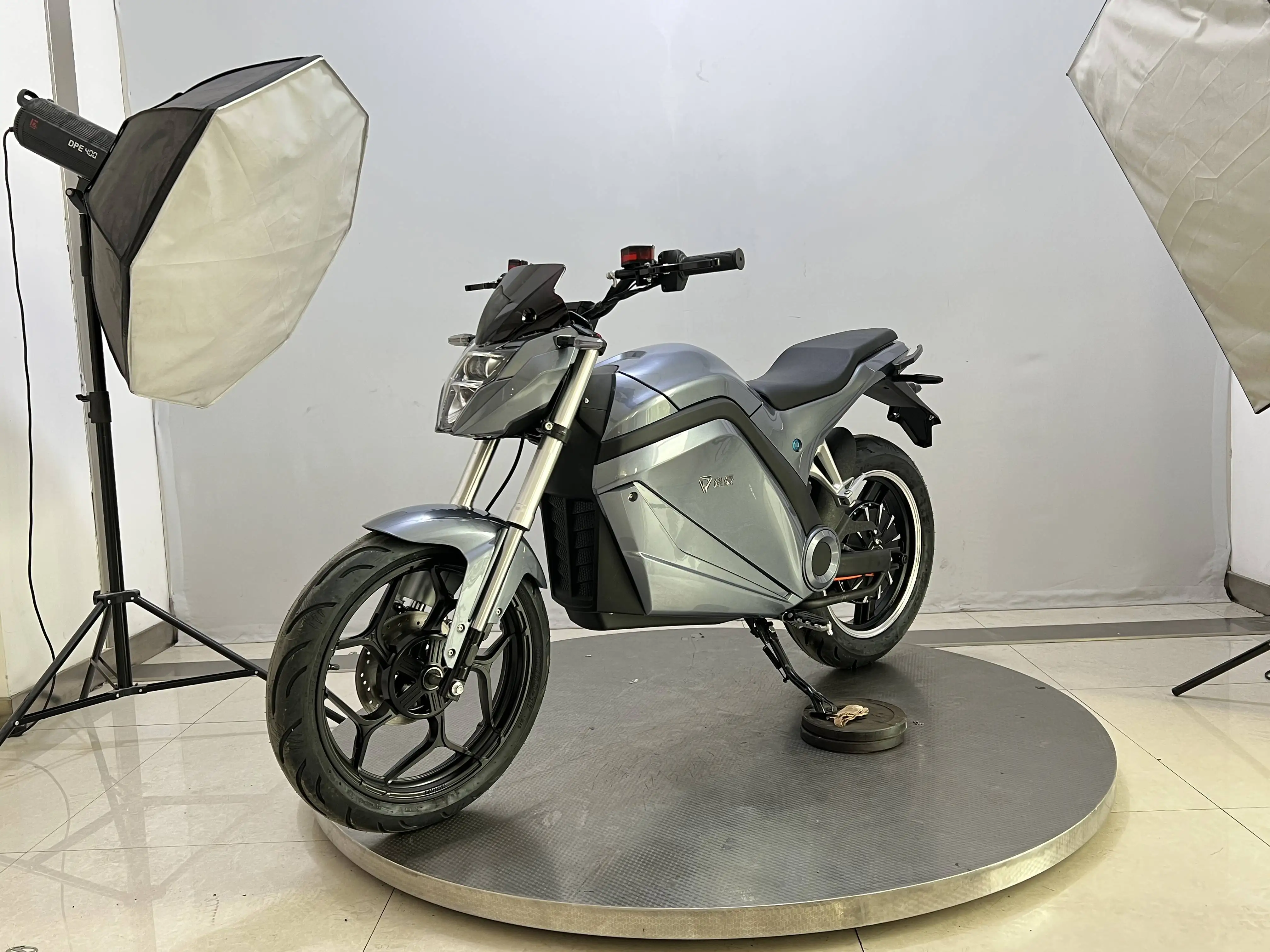 Handlebar controls and LED display