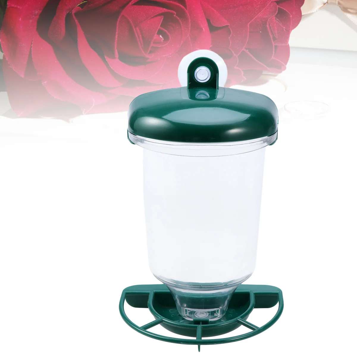 

2Pcs Transparent Window Bird Feeder Strong Suction Mount for Home Garden Wild Birds Portable Lightweight Feeding Tool