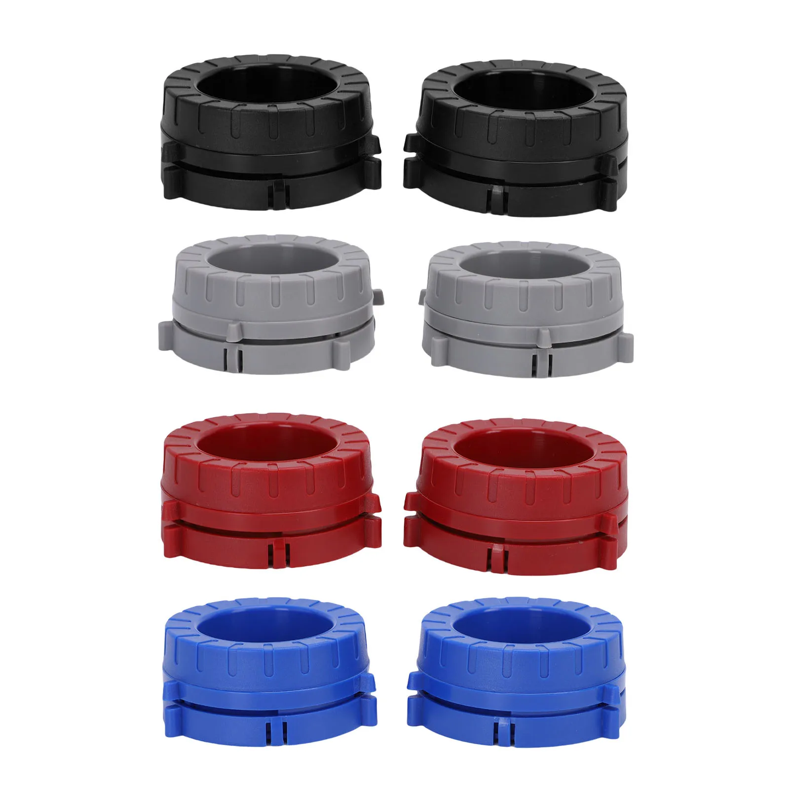 잠금 가능한 NAB 허브 어댑터 1쌍, 타스캠 1/4인치 릴 투 릴 테이프 레코더에 적합한 잠금 가능한 플라스틱 베이스