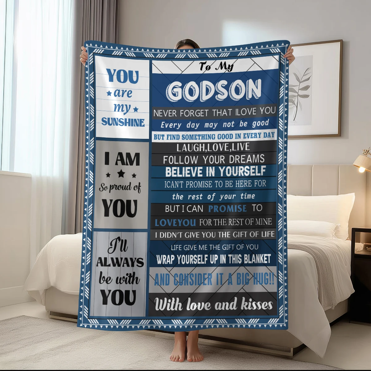 Bible Scripture Inspirational Blanket