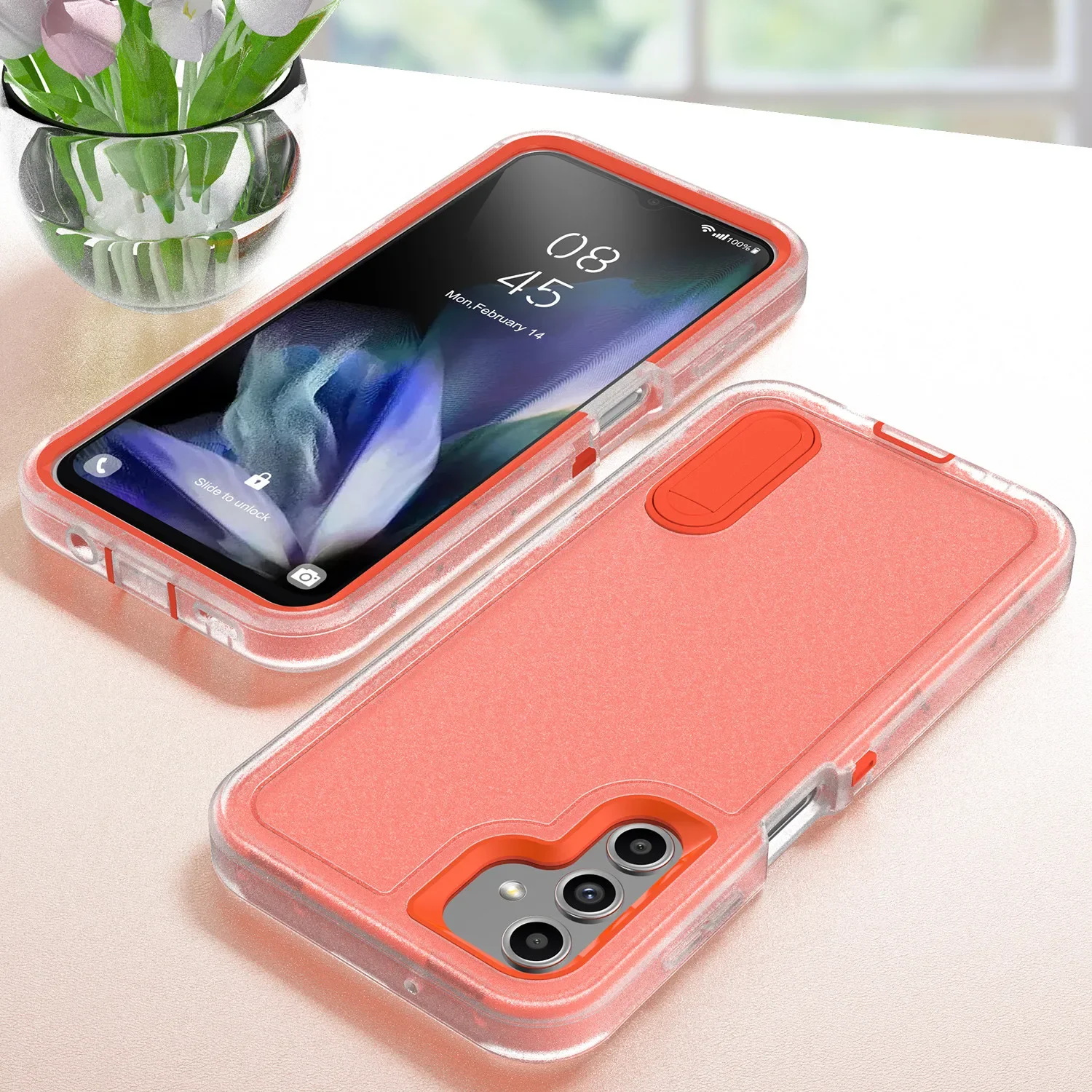 Stoßfeste Schutzhülle für Samsung Galaxy S23 FE S24 S25 S26 Ultra S22 Plus A56 A36 A16 A15 A14 A53 A54 mit Halterung – Detail 14