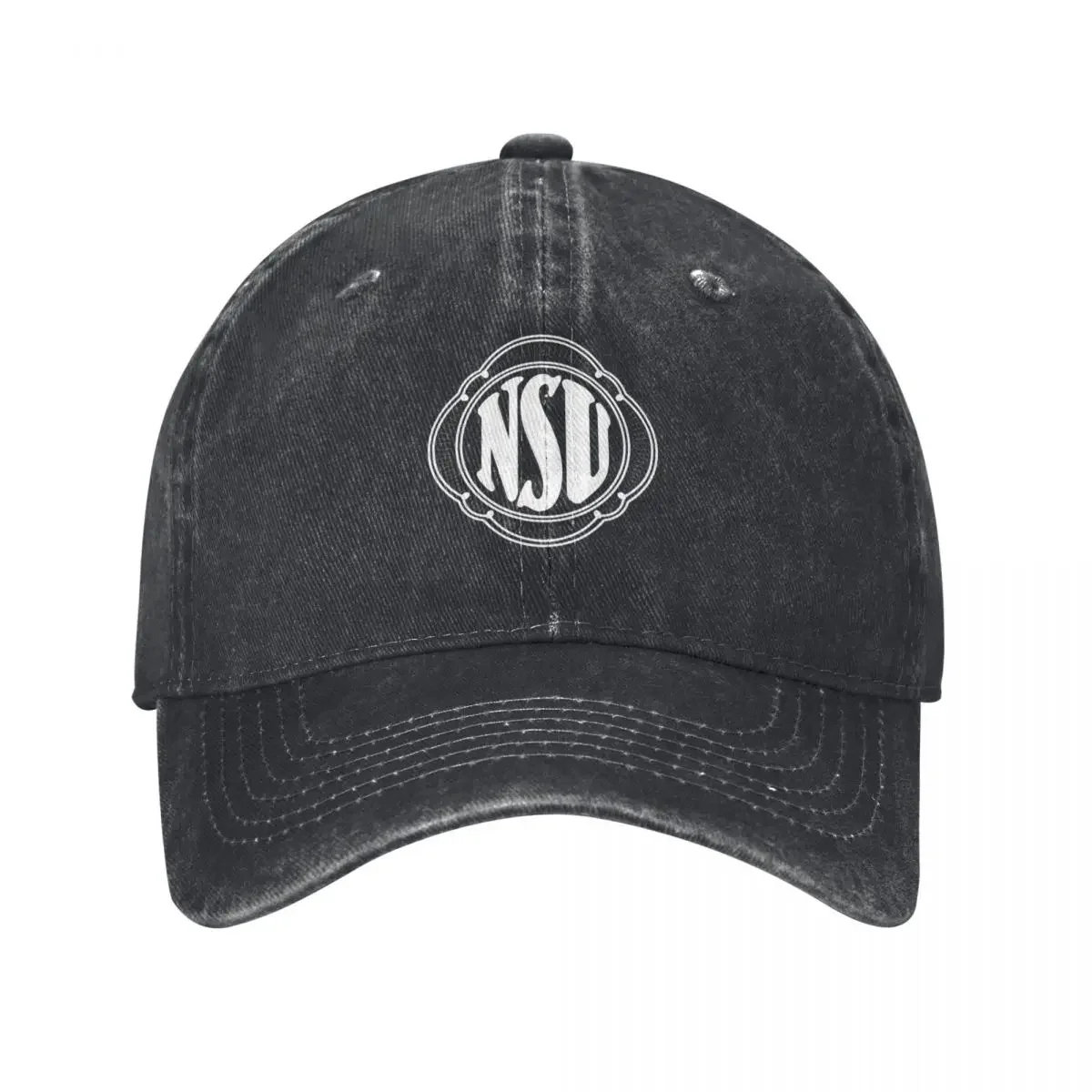 Early NSU cars, motorcycles & scooter emblem - white print Baseball Cap fishing hat Golf Wear Anime Hat Golf Women Men's