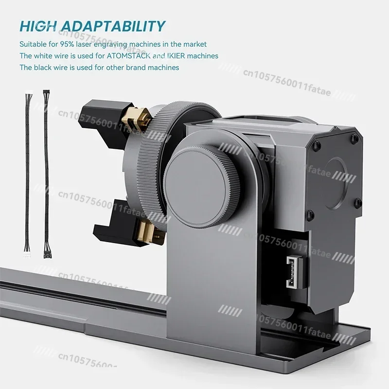 

Atomstack R1 Pro Multifunction Chuck Rotary Roller Claw Compatible with 95% Engraver CNC Engraving Cutting Machine