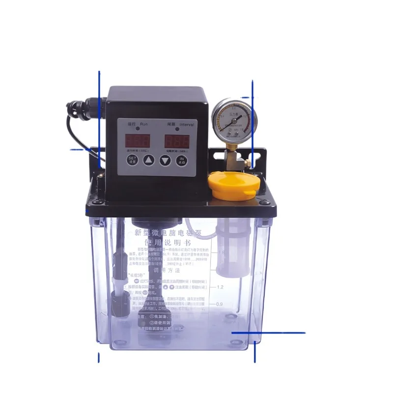 Automatic lubricating oil pump 220V numerical control machine tool oil pump Lathe lubricating guide rail Electric dispenser