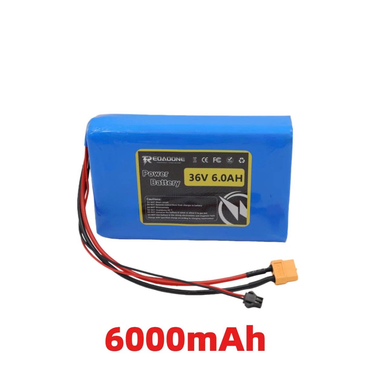 Veilige Hoge 36V 4000mAh/6000mAh Batterij 10S2P met Bescherming Circuit voor Hoverboard Scooter DuurzaamAanpasbare plug