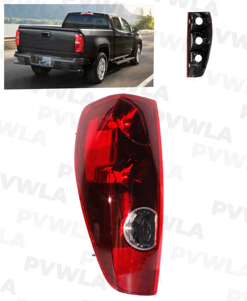 For GMC Chevrolet Colorado 2004 2005 20062007 2008 2009 2010 2011 2012 Left Side Tail Light Rear Lamp Housing Without Bulbs