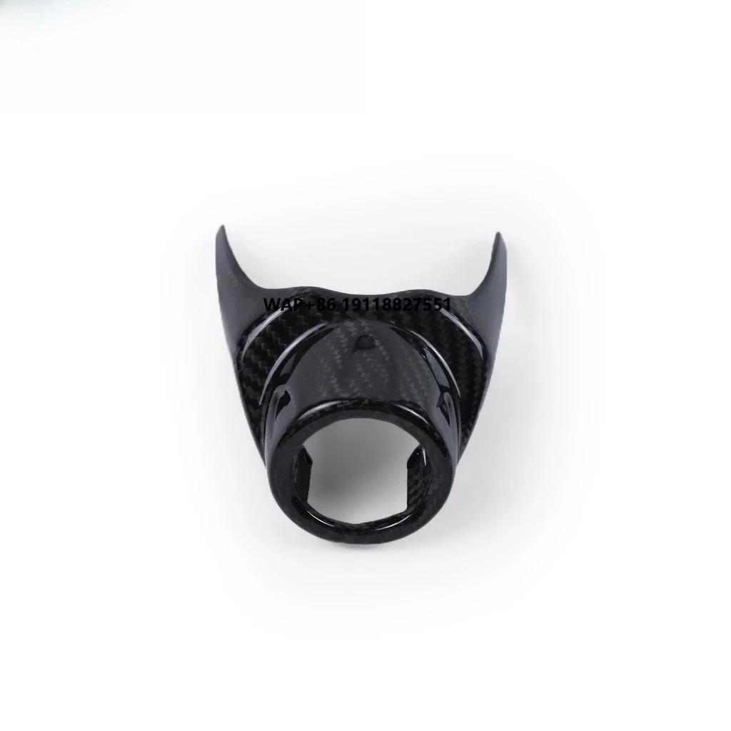 High Performance Real Carbon fiber key cover lock head cover motorcycle modification suitable for  R Nine T