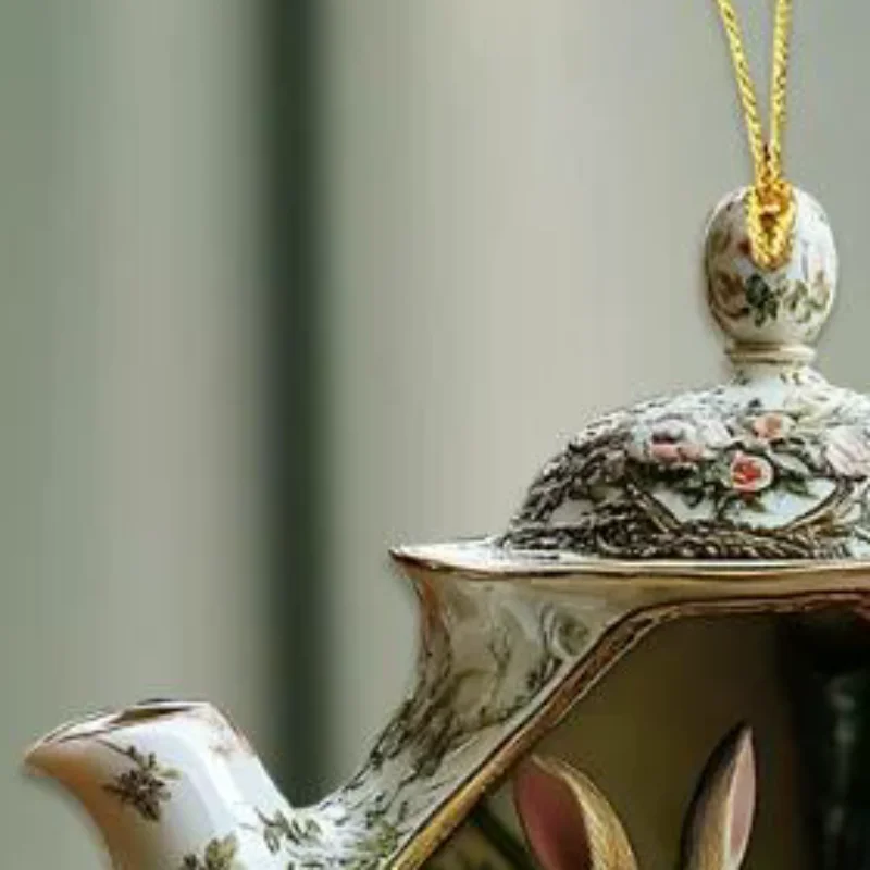 Easter Home Decor Items Rabbit In Teacup Warm Home 2d Acrylic Pendant Backpack Pendant Car