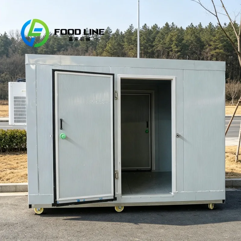 Mobile Cold Storage Container Portable Refrigerated Room For Food Truck Outdoor Event Catering Temporary Use