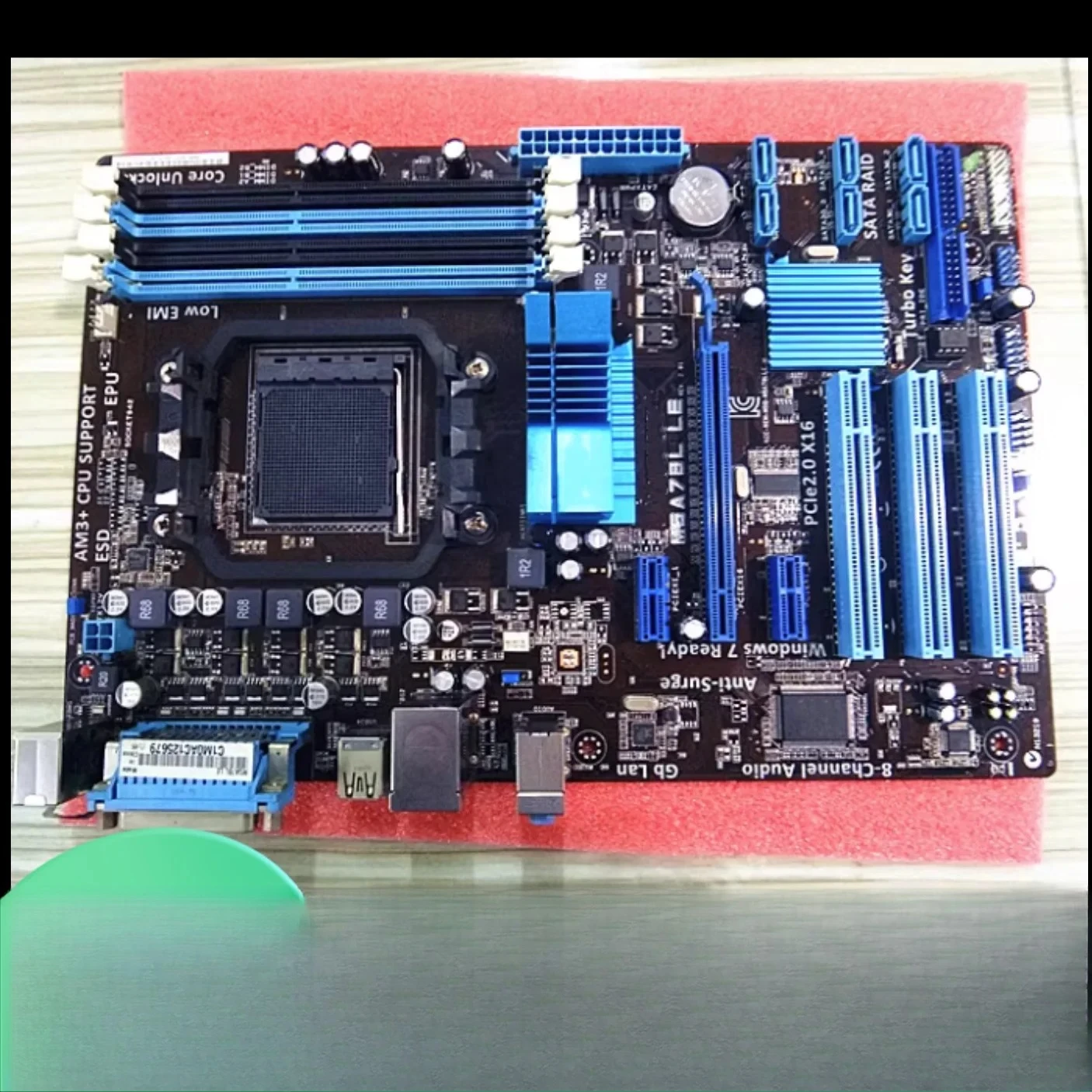 

M5A78L LE motherboard slot AM3+DDR3 16G for 760G 970M FX original desktop motherboard 100% testing