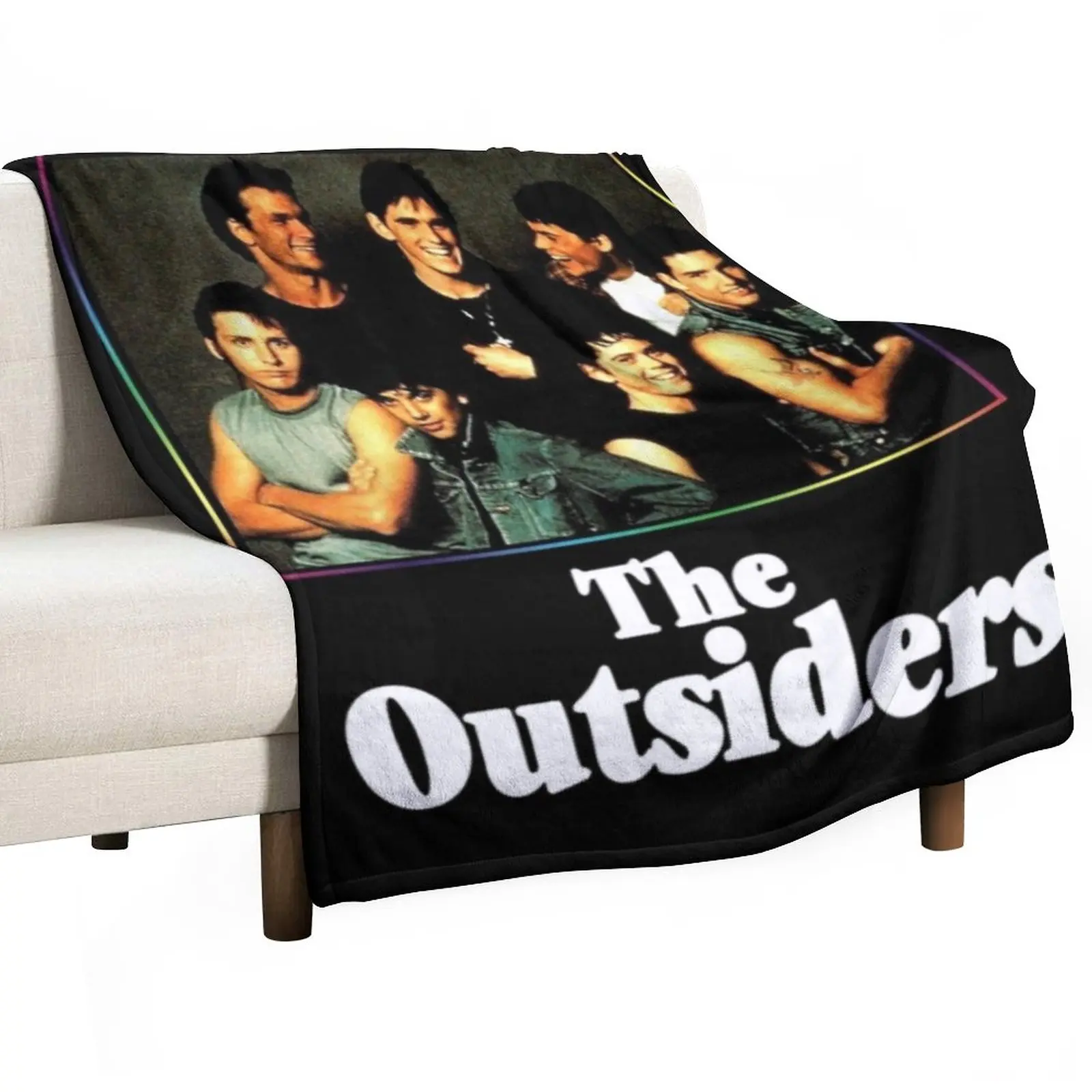 

The Outsiders Movie T-ShirtThe Outsiders Movie Throw Blanket Bed Fashionable halloween Furrys Blankets