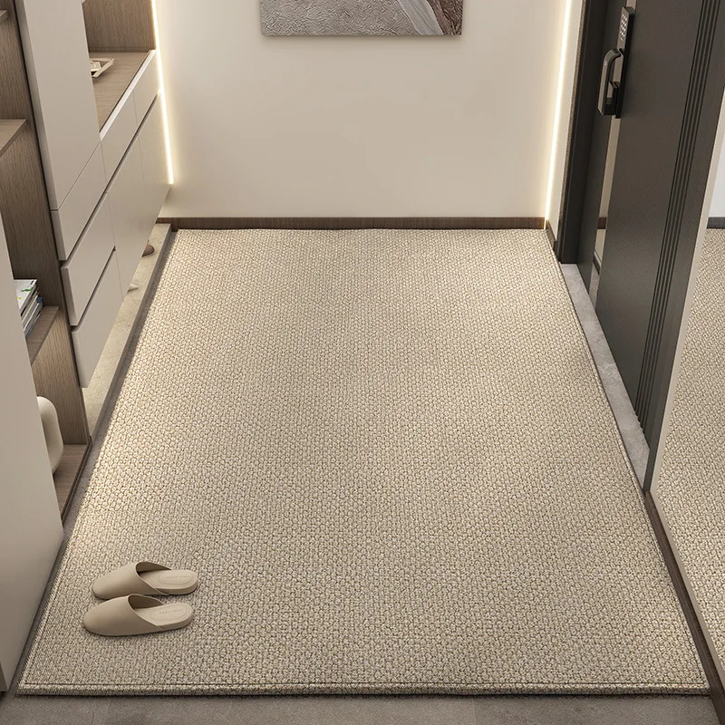 Harajuku Cream Wind Entry Door Floor Mat Modern Simple Household Entrance Non-Slip Foot Mat Gate Entrance Mat Carpet