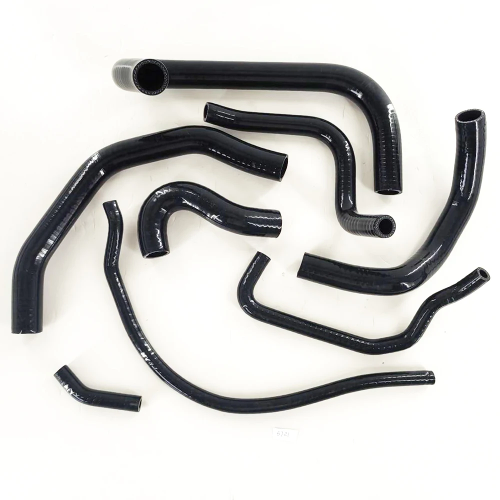 

8 шт. трубки для Honda CBR 900 RR Fireblade CBR 900RR CBR900RR 1998 1999 силиконовые шланги радиатора комплект трубок