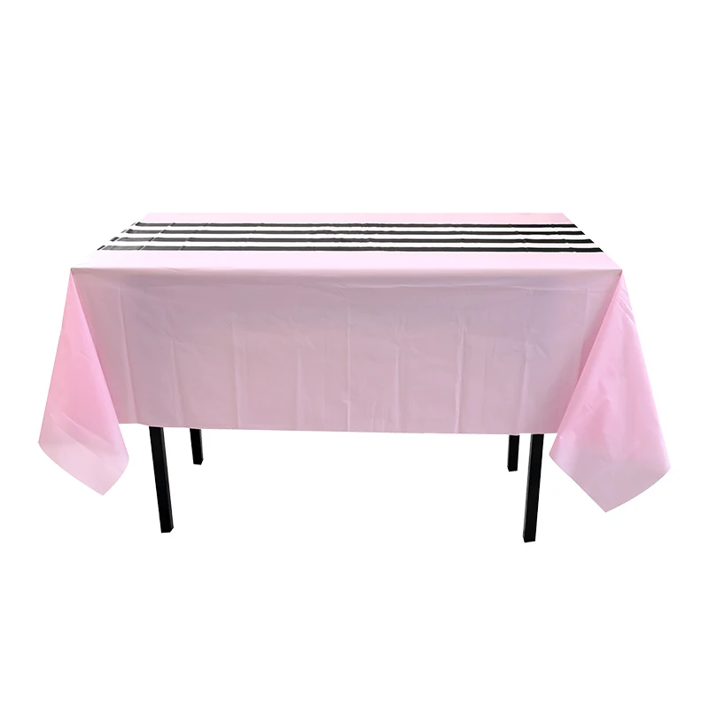 

Disposable rectangular tablecloth wedding decoration pink tablecloth gender revealed birthday party home tabletop decoration