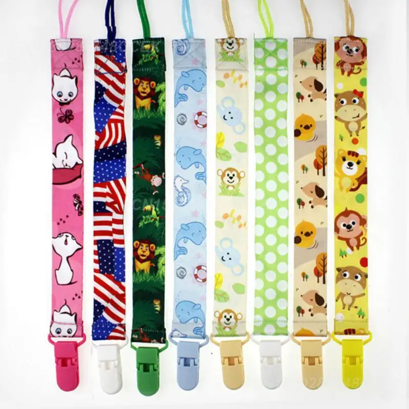 1/3PCS Anti-lost Toy Belt Portable Anti-lost Chain Children Accessories Pacifier Clip -shaped Clip Multicolour