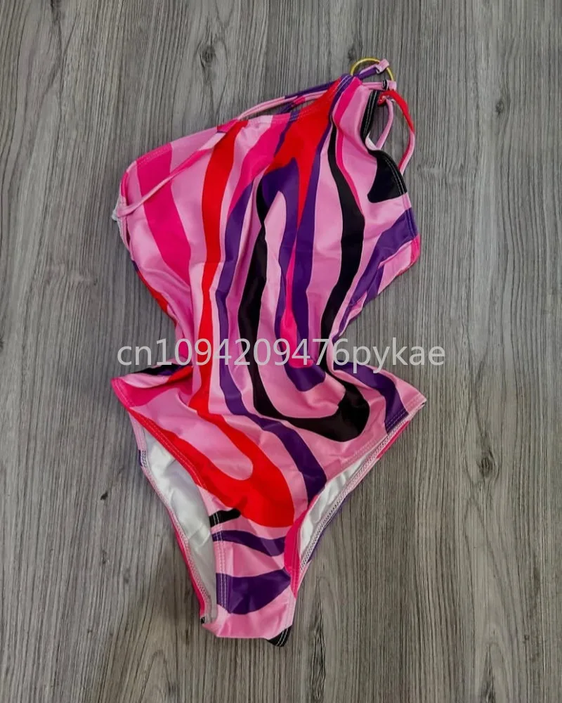 

luxury design women's pink swimsuit designer brand sexy bikini set