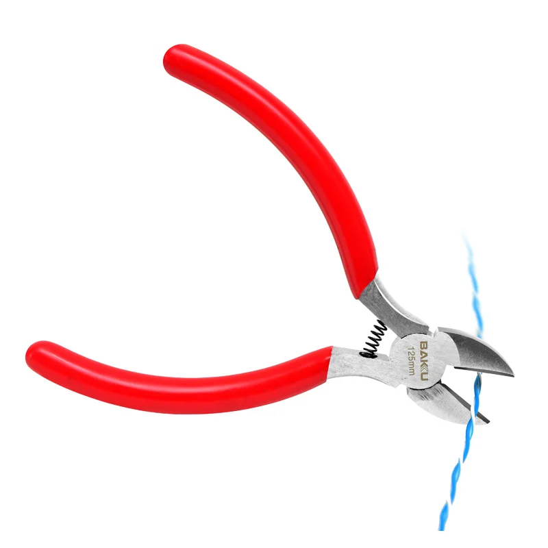 Very High Quality Diagonal BAKU Advanced 5'' Mini Pliers 125mm Cutting Nippers Multifunctional  Hand Tool 