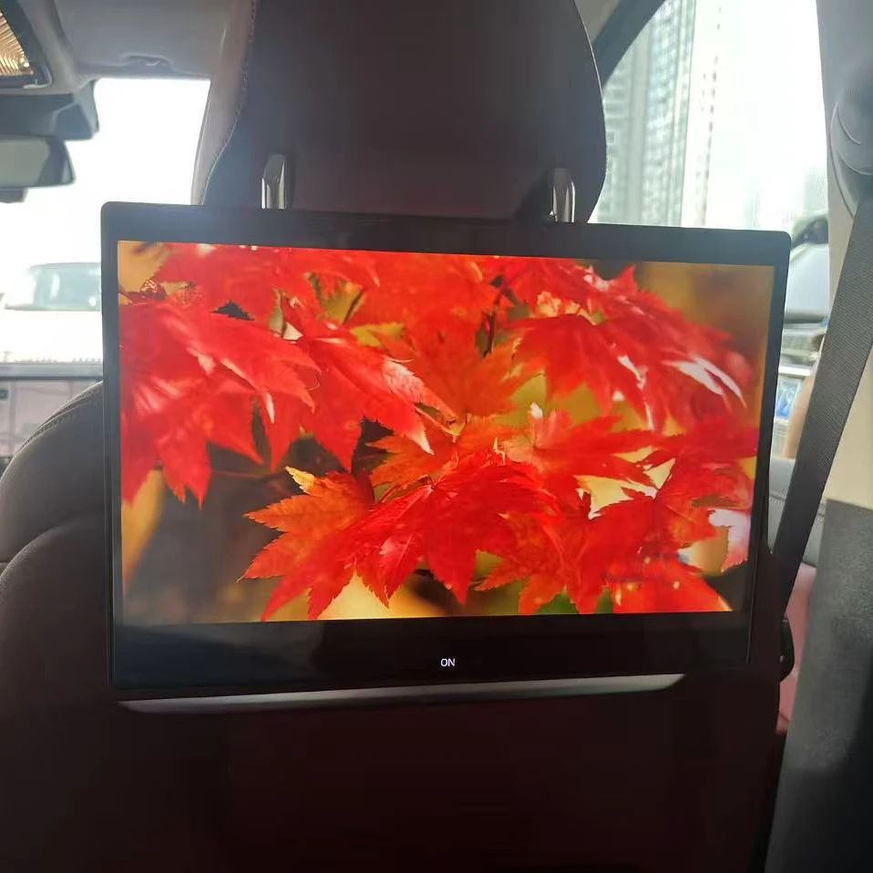 

2026 Latest UI Style TV Rear Seat Screen For BMW X5 4G+64G WiFi Car Headrest Monitor Android 16.0 Bluetooth Mirror Link Wireless