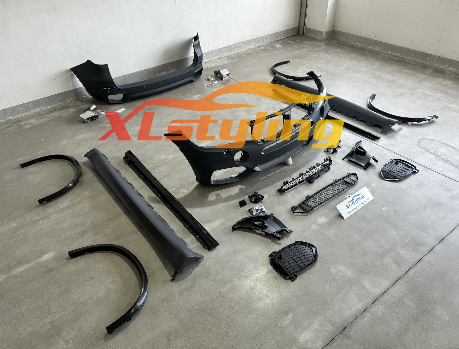 XLstyling car accessories Factory Bodykit For for b mw X5 F15 to MT M-Sport Bumper Fender Flare Side Skirt