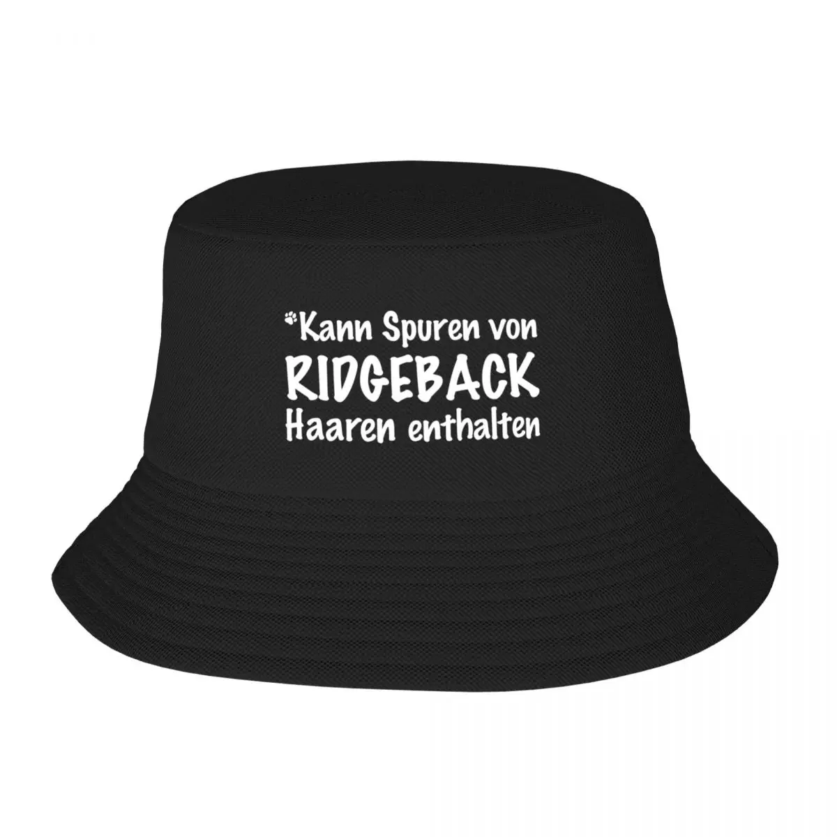 May contain traces of RIDGEBACK dog hair Bucket Hat Sun Hat For Children Visor black Women's Beach Men's