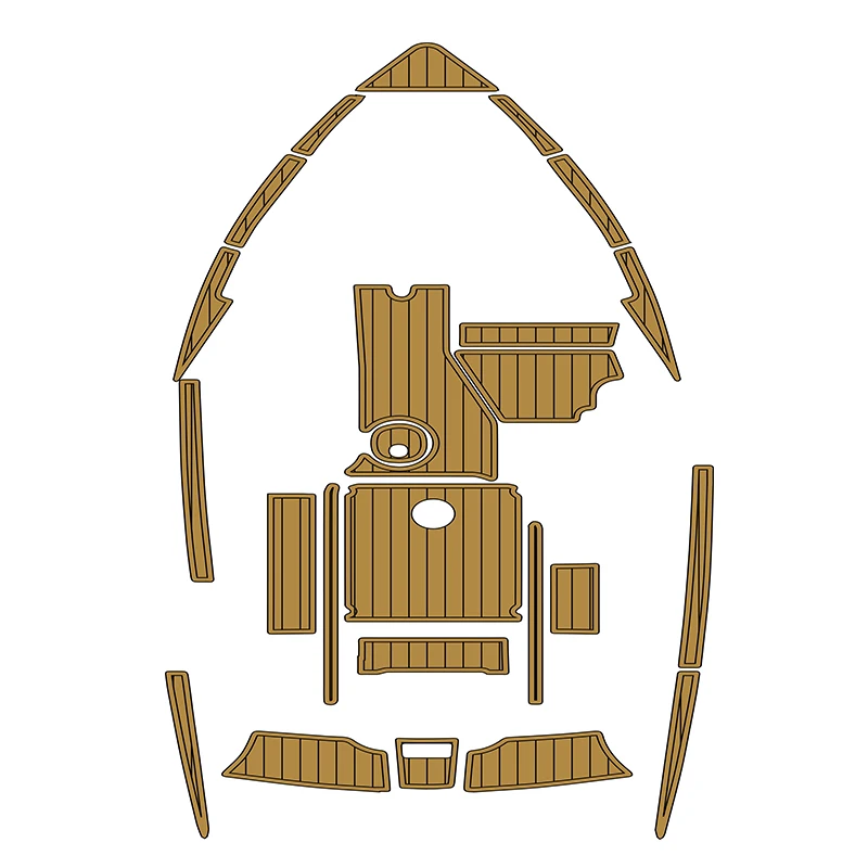 Tapetes de espuma de Eva autoadesivos antiderrapantes, Pavimento para Malibu 20 VTX 2020, Acessórios para barco