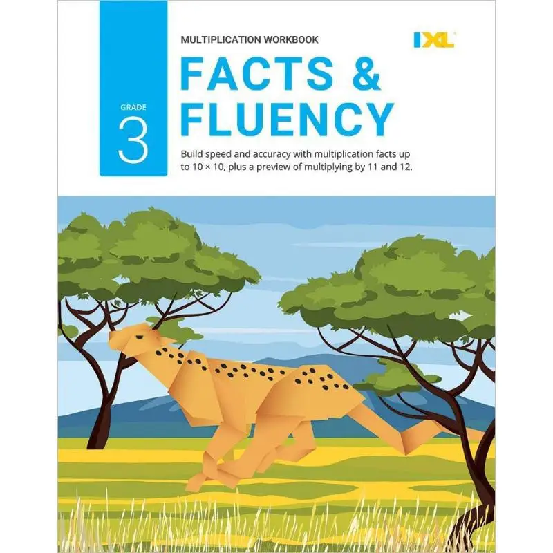 IXL Multiplication Facts  Fluency Workbook Grade 3 IXL Learning IXL Learning Inc 9781947569553 Book