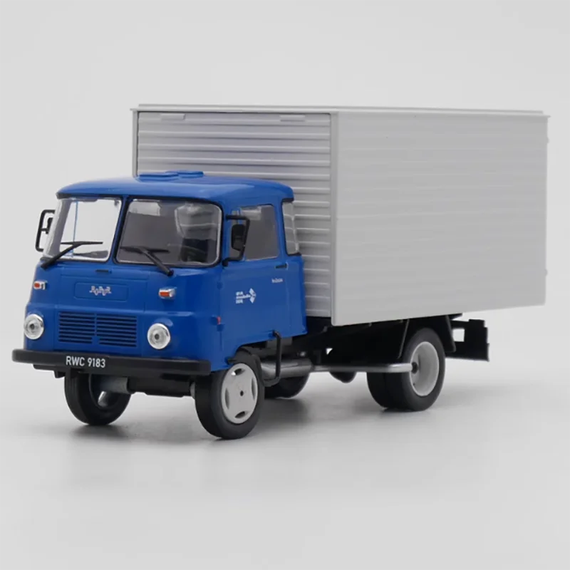 Diecast 1:43 Scale Ixo Robur LO 3000 East German Truck Box Truck Alloy Model Finished Simulation Collection Decoration Gift Toys