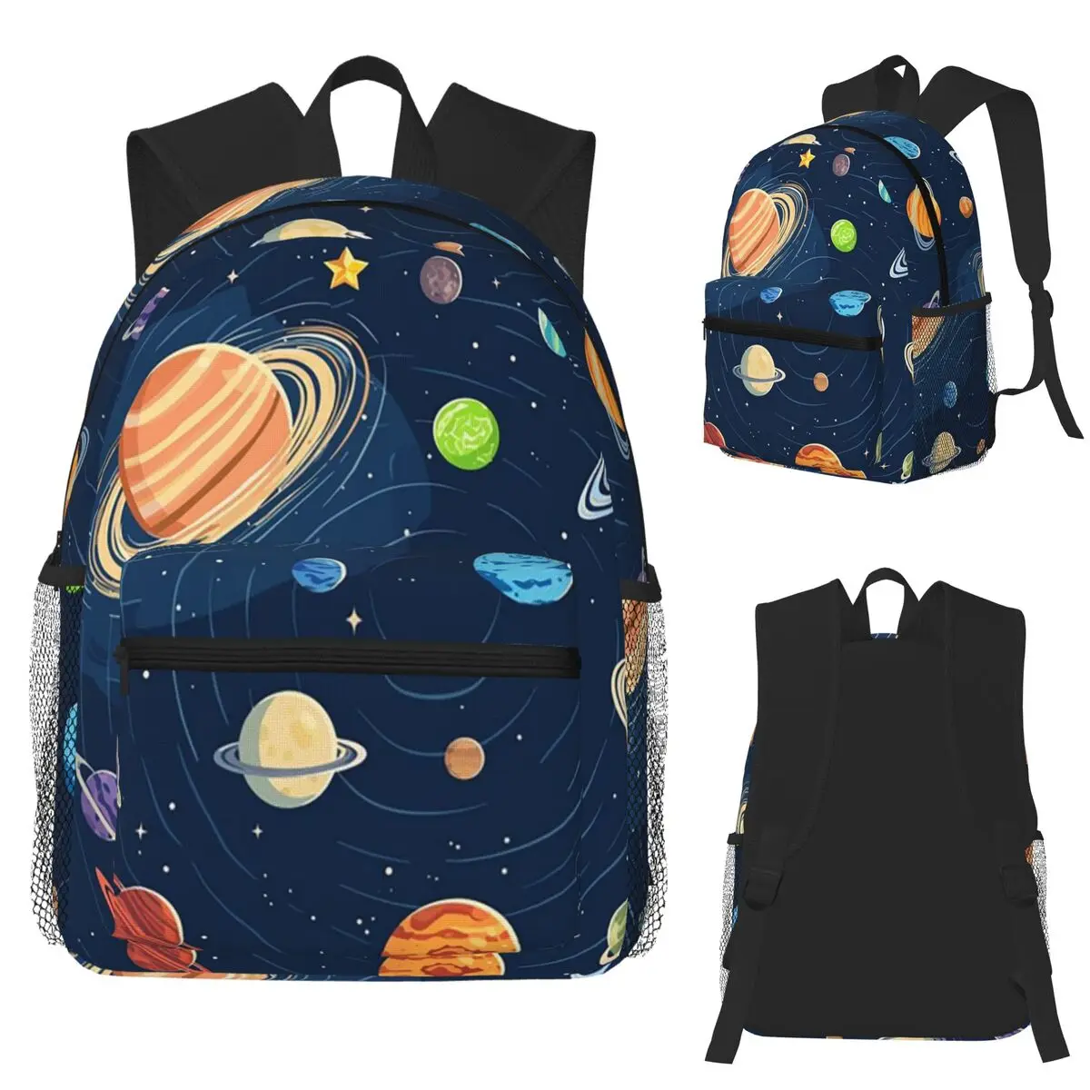 

Солнечная система, космические планеты, Вселенная, студенческий рюкзак, школьная сумка, походный дорожный рюкзак для мужчин и женщин, сумка для книг, сумки на плечо