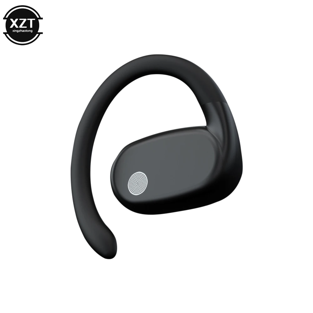 YJ76 Bluetooth-compatib Earphone OWS Ear Hook External Sound Stereo Noise Reduction  Single Ear Sports Business Wireless Headset