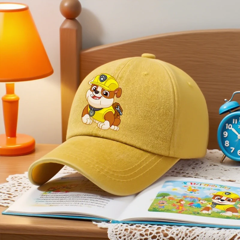 

2025new Anime Paw Patrol Baseball Cap for Girl Boys Summer Adjustable Sun Hat Anime Cute Retro Sunbonnet Adult Headgear Gift