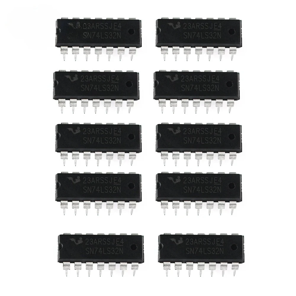 50 قطعة DIP-14 المنطق IC عدة 74HC00 74HC02 74HC04 74HC08 74HC32 74LS00 74LS02 74LS04 74LS08 74LS32 74HC /74LS سلسلة IC رقاقة أطقم