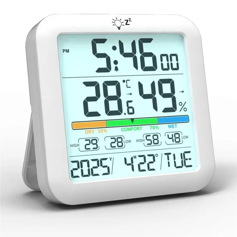 【Exclusive-Deal!】Temperature and Humidity Clock