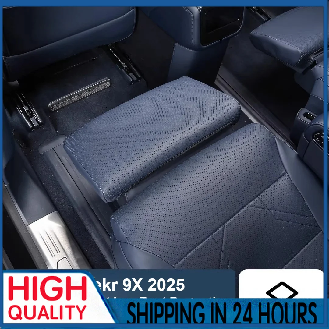 New Protective Cover for Zeekr 9X 2025-2026 Leather Interior Accessories Seat Protector Pad Interior Anti-Kick Accessories Secon