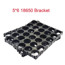 5Pcs 18650 Battery Holder 5*6 Spacer Radiating Holder 18650 Battery Bracket Electric Car Bike Toy 18650 Bracket