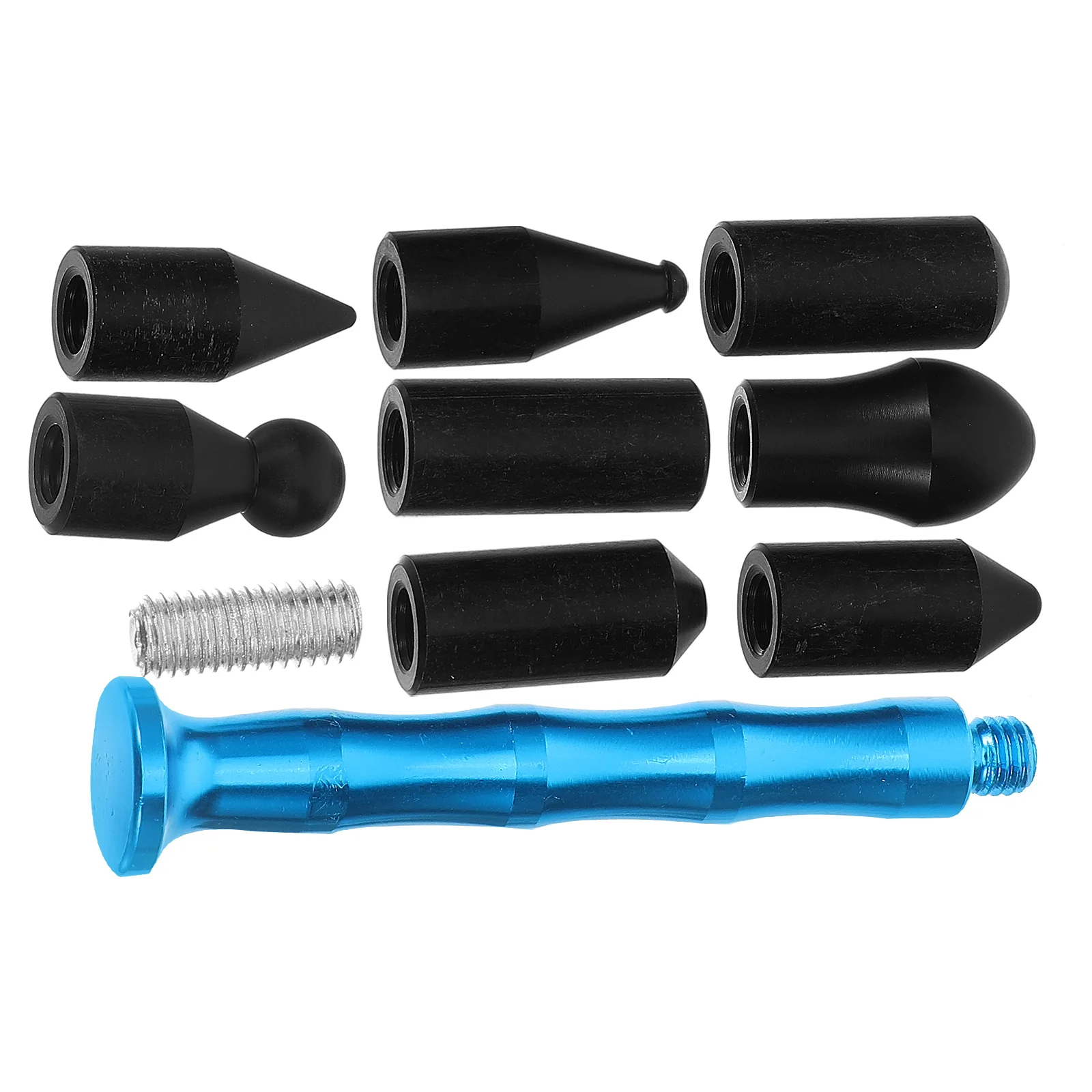 

1 set Car Body Repair Tool Kit Blue Replaceable Head Tap Down Pen Dent Removal Tools Auto Small Dents Fix Without Paint