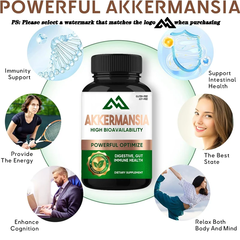 300 billion AFU Akkermansia GLP-1 probiotics | Digestive, immune, overall health | Enhance intestinal lining function