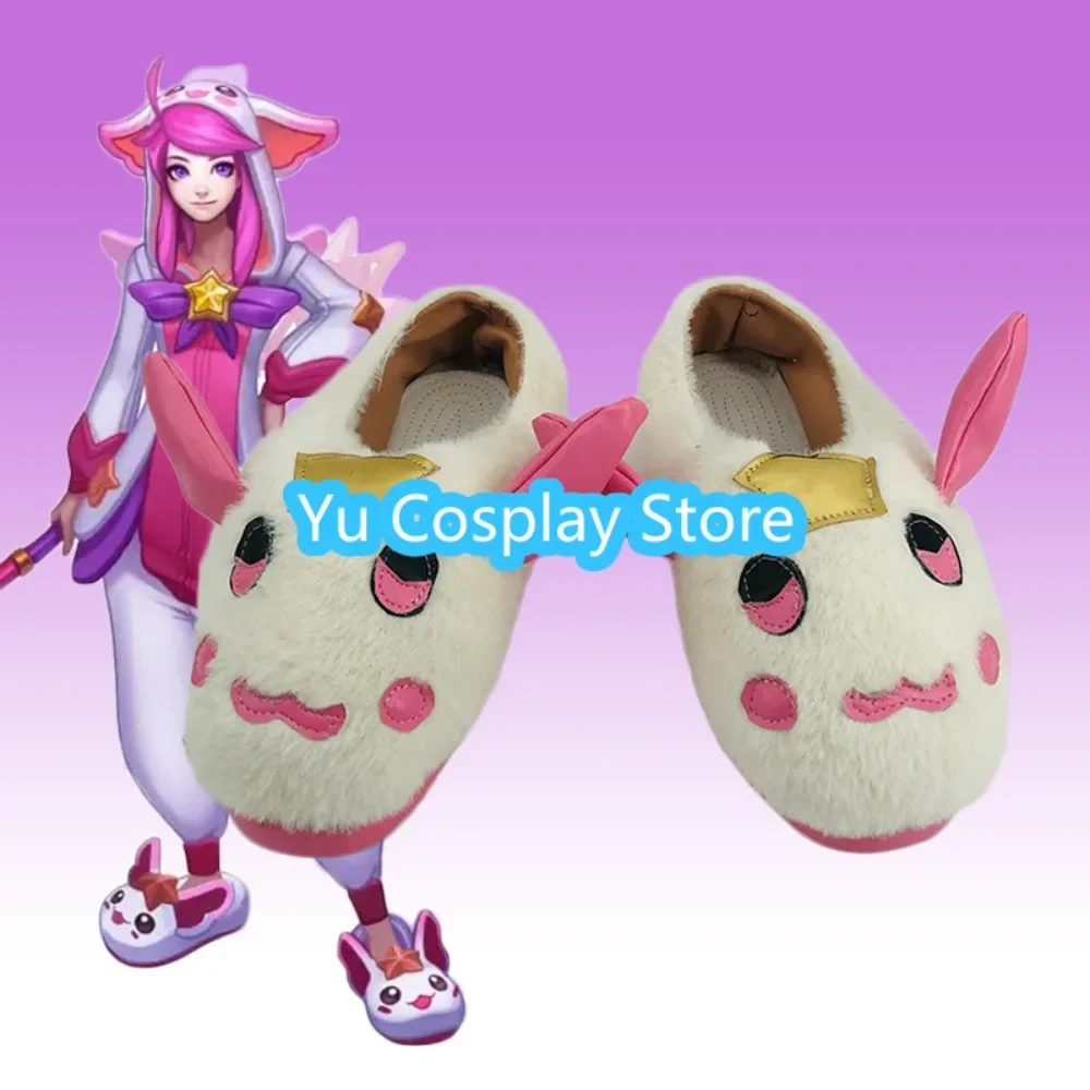 

Yu Cosplay Store League Of Legends Lux Sleepover Guardian Cosplay Shoes Anime Game Role-playing Shoes Boots Halloween Party