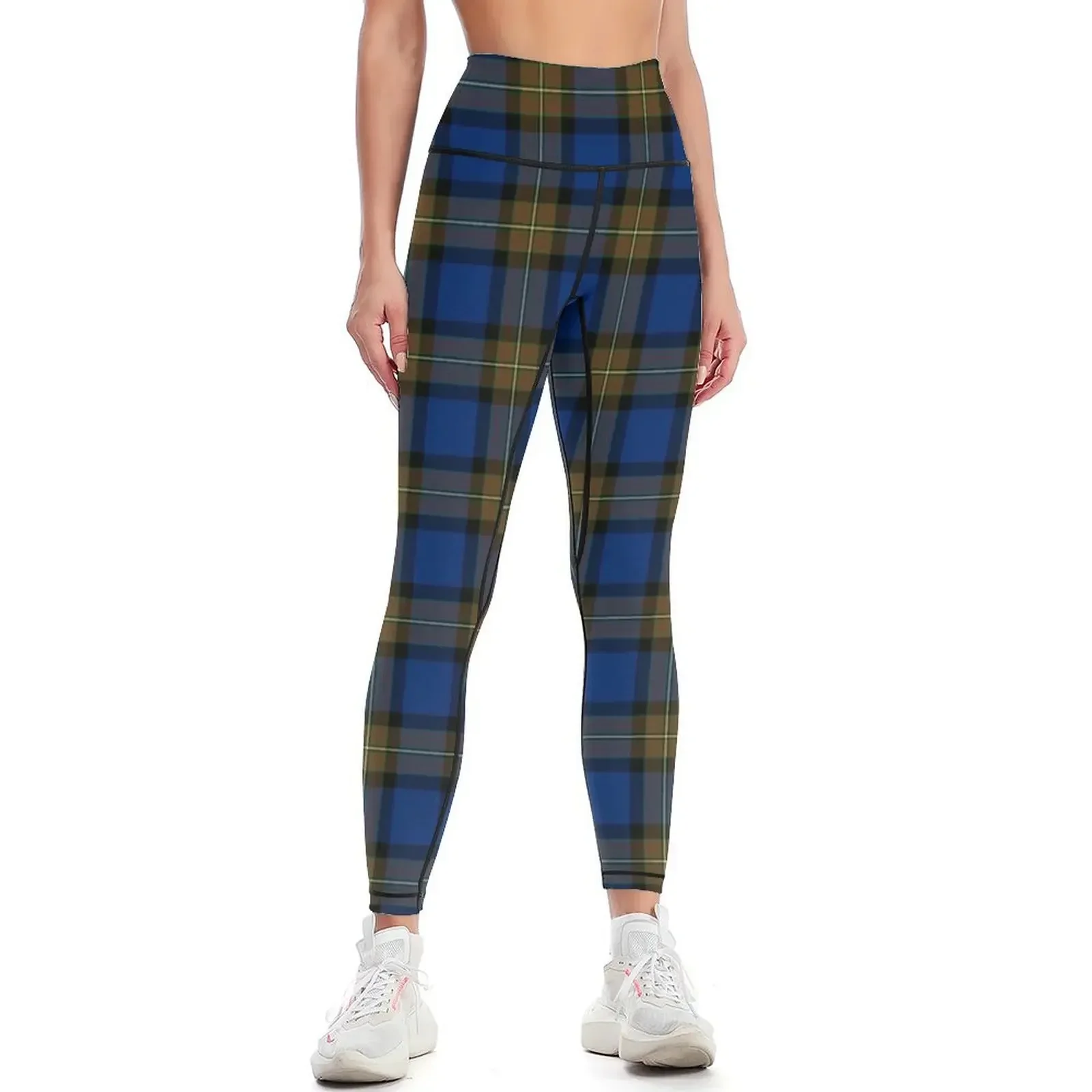 

Clan Minnock Tartan Leggings leggins push up woman workout clothes for gym clothing sports tennis for Womens Leggings