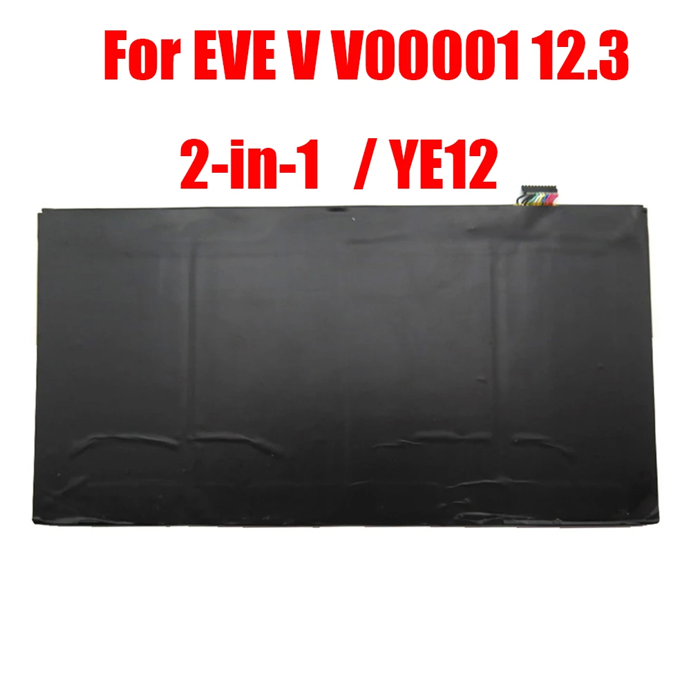 Tablet PC Battery For EVE V V00001 12.3 2-in-1 YE12 7.6V 6400MAH 48.64WH 10Pin New