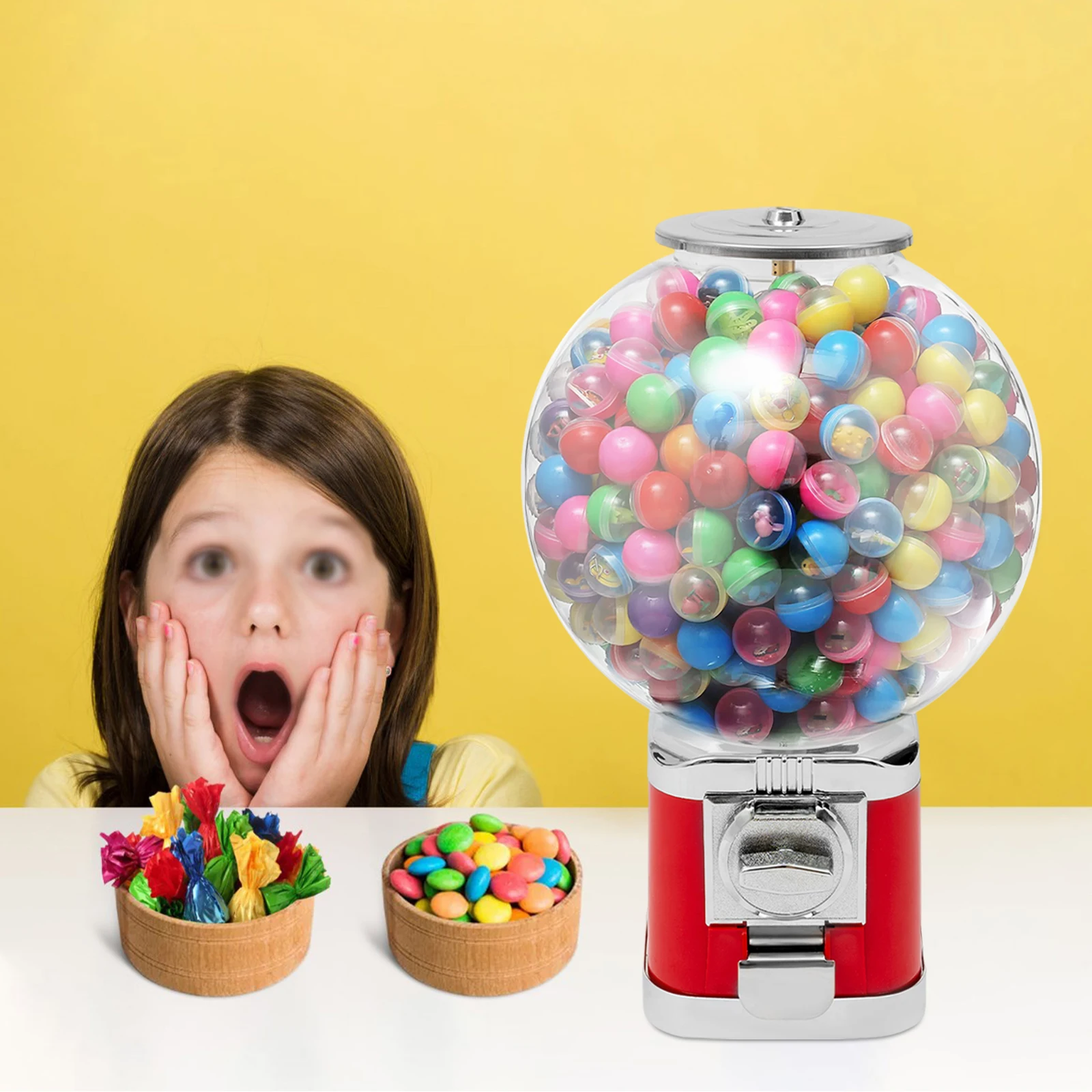 Children's Mini Vending Machine (1 USD) - Red