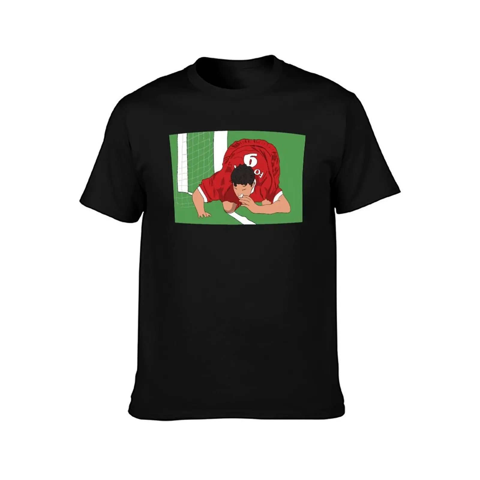 Robbie Fowler Classic 90s Celebration T-Shirt Sporty Casual Quick Dry T-Shirt