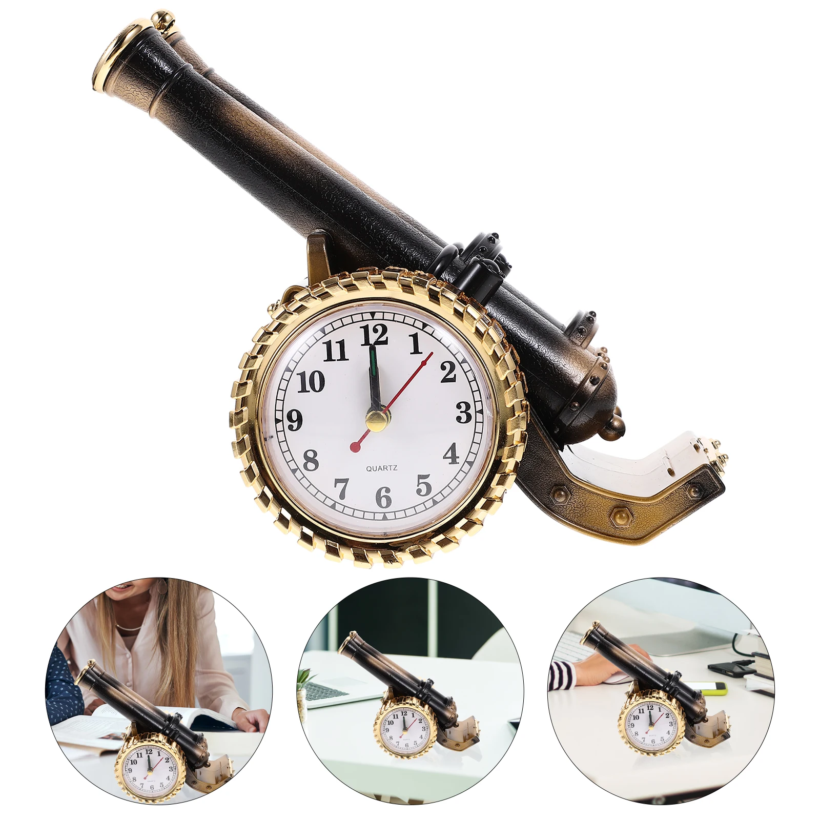 

Vintage Desktop Alarm Mechanical Bedside Decorative Home Office Decor Graduation Gift For Bedroom Study Room Precise