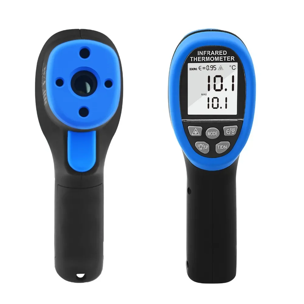 HOLDPEAK HP-1500 Digital IR Thermometer,Double Laser Thermometer -50-1500 Non-Contact IR Temperature Sensor Pyrometer