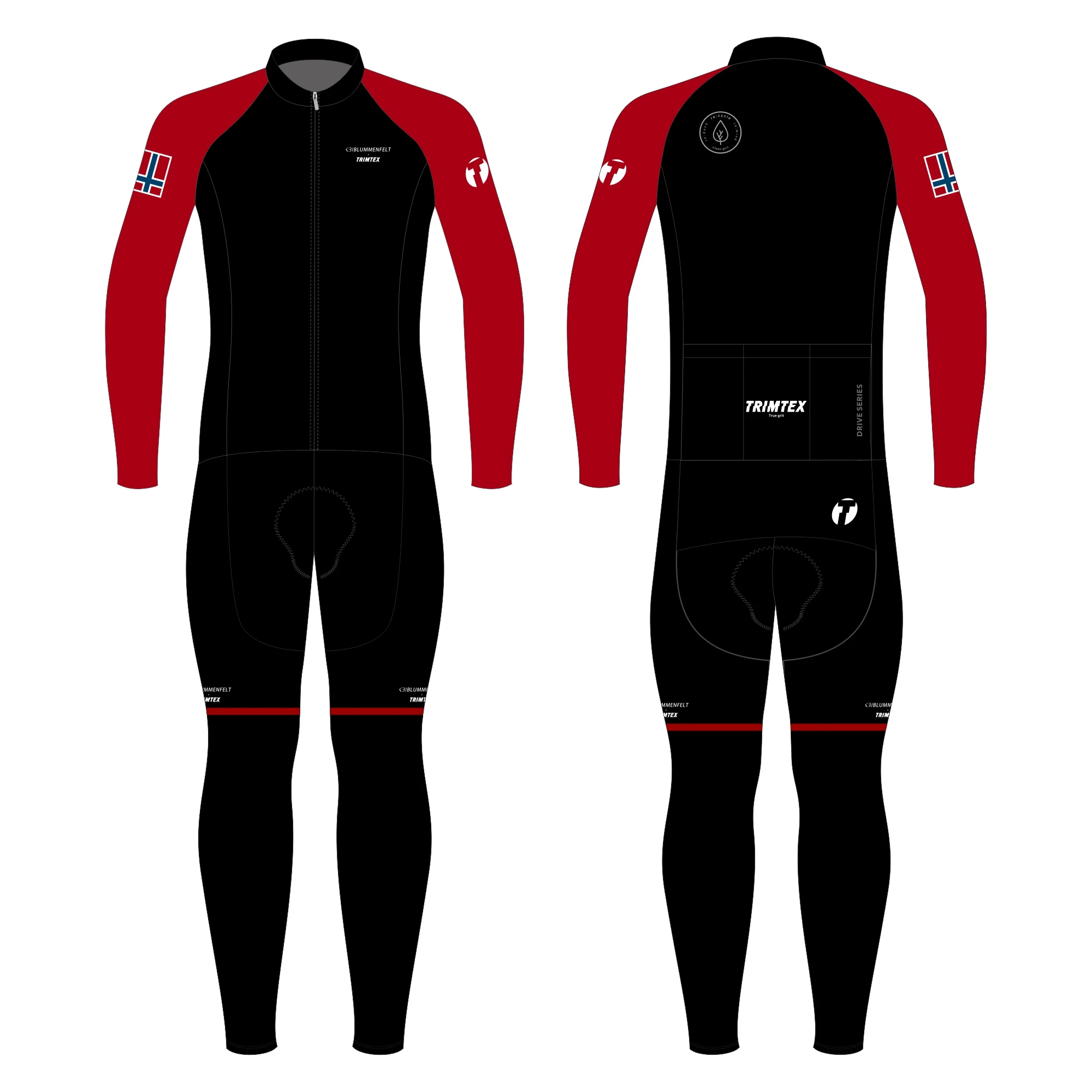 2022 TRIMTEX Long Sleeve Skinsuit Trisuit Triathlon Clothing Jumpsuit Swimming Cycling Running Wetsuit Competition Apparel