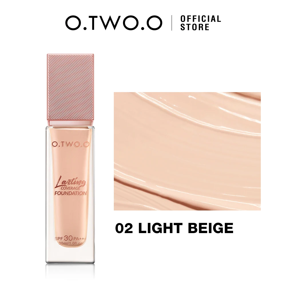O.TWO.O-brocha de maquillaje en crema para base, hidratante, sin aceite, corrector resistente al agua de larga duración, maquillaje de base de cobertura completa