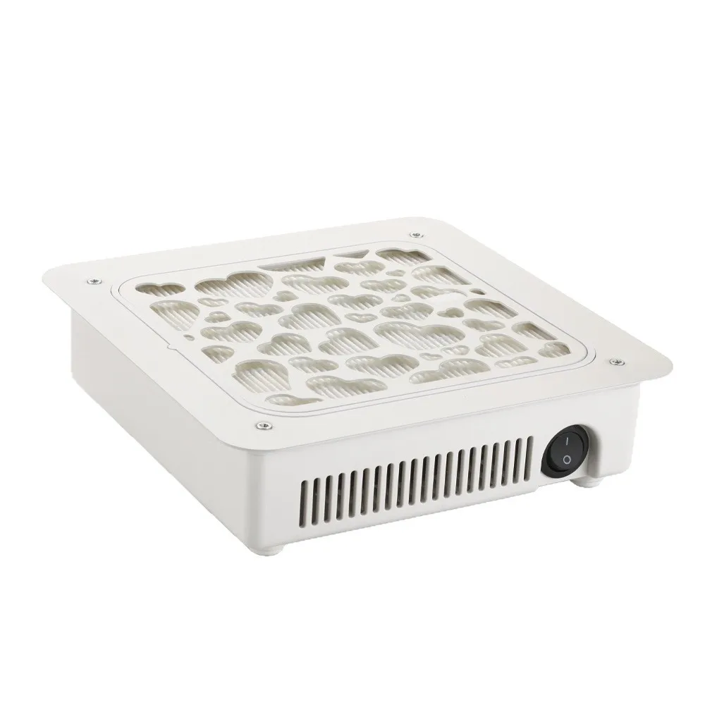 جزءا لا يتجزأ من طاولة الأظافر مكنسة كهربائية عالية شفط إزالة الغبار تصفية الشاشة مسمار فرش التوربينات الصامت موتور مكنسة كهربائية