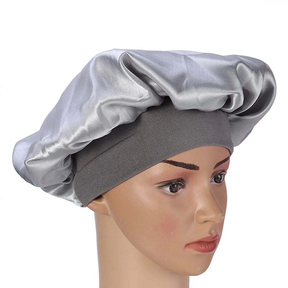 

High Elastic Hair Care Sleep Cap Night Hat For Women Shower Salon Use Sleep Cap Night Sleeping Head Cover