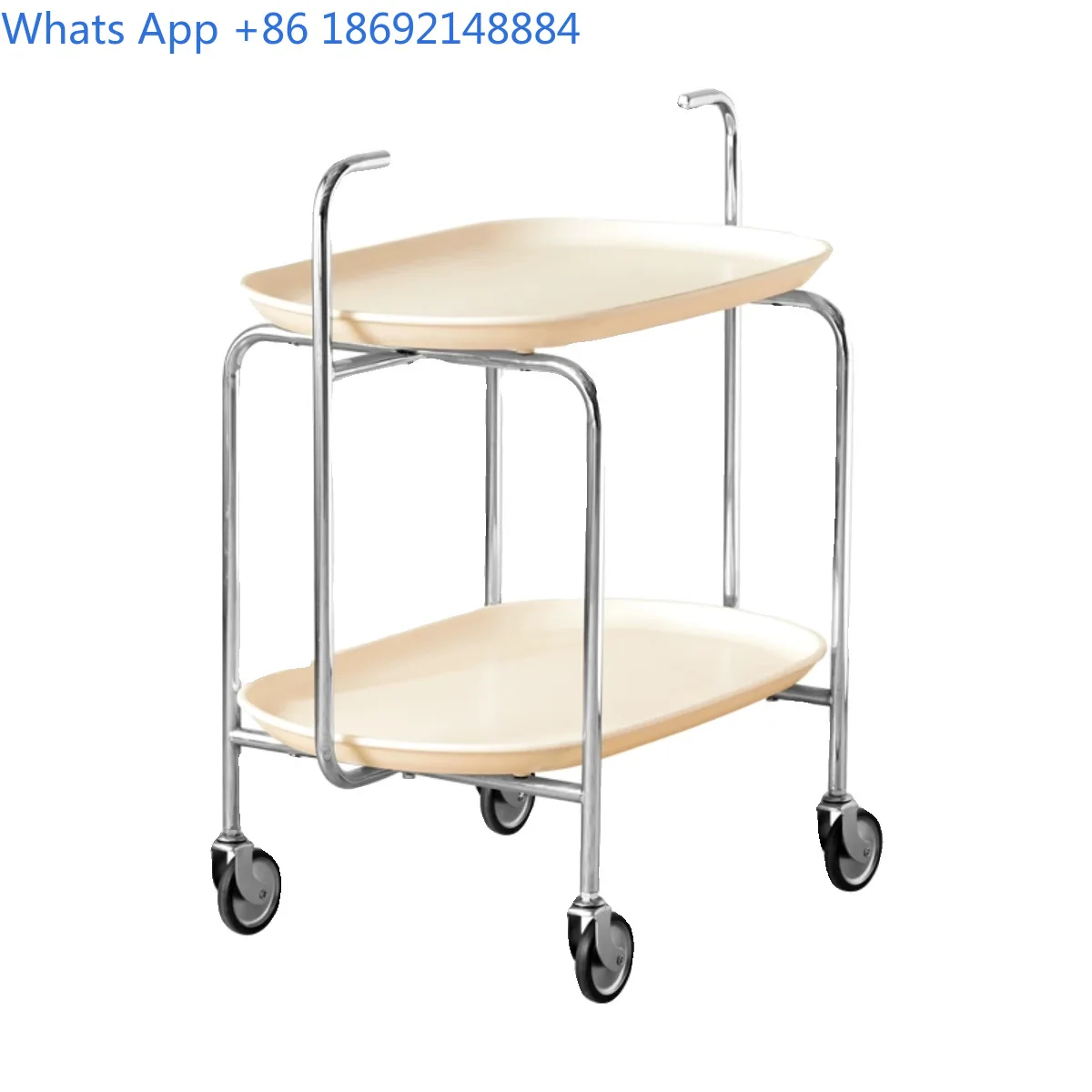 Nordic style mobile cart side table with wheels small coffee table creative corner shelf storage rack for living room or bedside