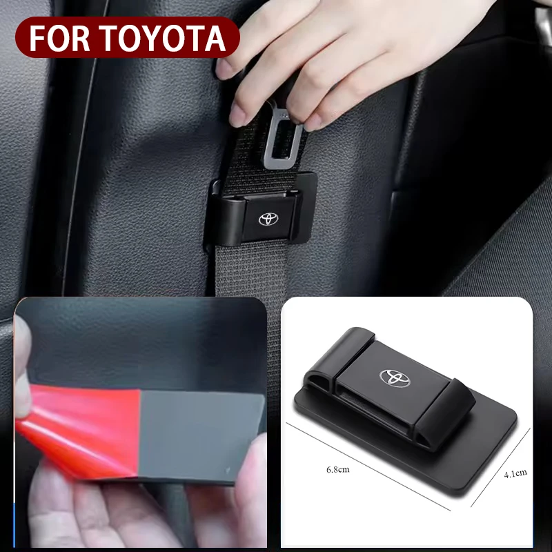 NewCar حزام الأمان السحابة استقرار الملحقات الداخلية لتويوتا TRD فورتشنر هايلاندر مارك-X ميراي هليكس بيكانتو سوبر #1